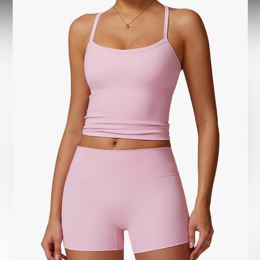 Pink workout set